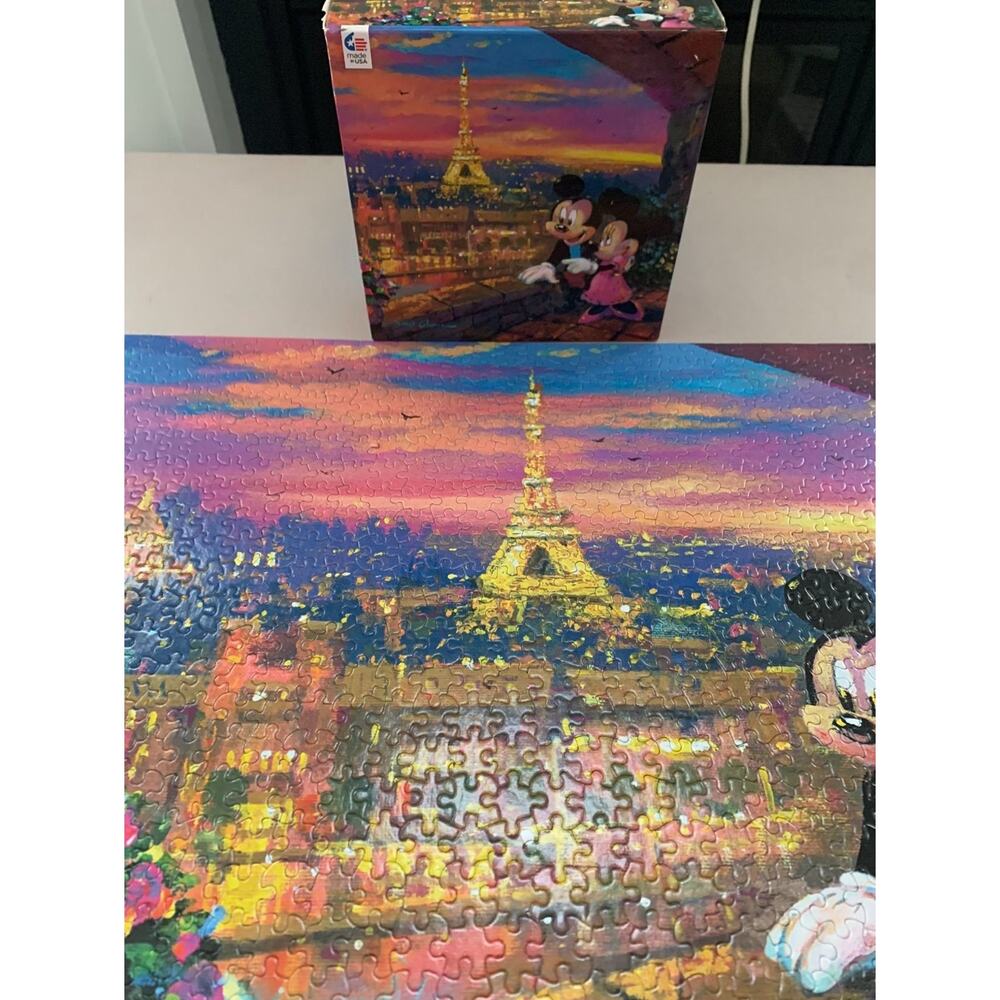 Ceaco - James Coleman - Disney Fine Art - Paris Sunset - 1000 Piece Jigsaw Puzzl
